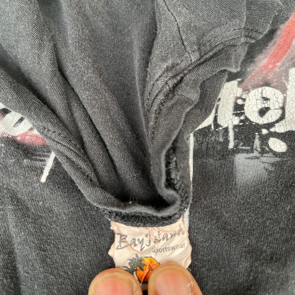 Small Y2K Tokio Hotel Band T Shirt Black Graphic Print Short Sleeve Women VTG - Picture 2 of 5